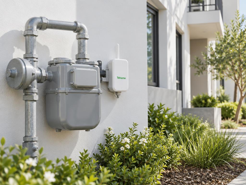 Illustrative LoRaWAN MDT in use at a property