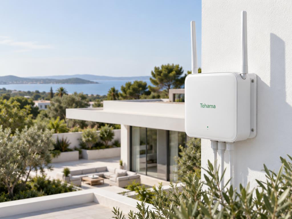 Illustrative LoRaWAN Gateway in use at a property